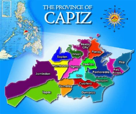 capiz philippines map|what is capiz.